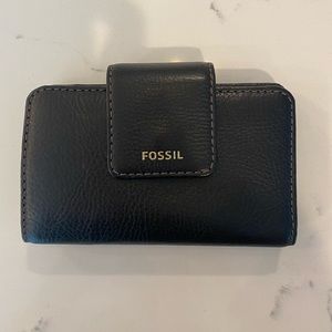 Fossil Black Flip Wallet